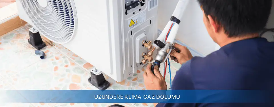 Uzundere İlçemi AUX Klima Gaz Dolumu